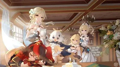 Genshin-the traveler's team