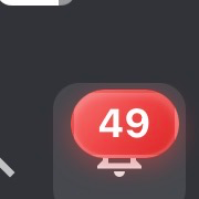 My notifications are back...