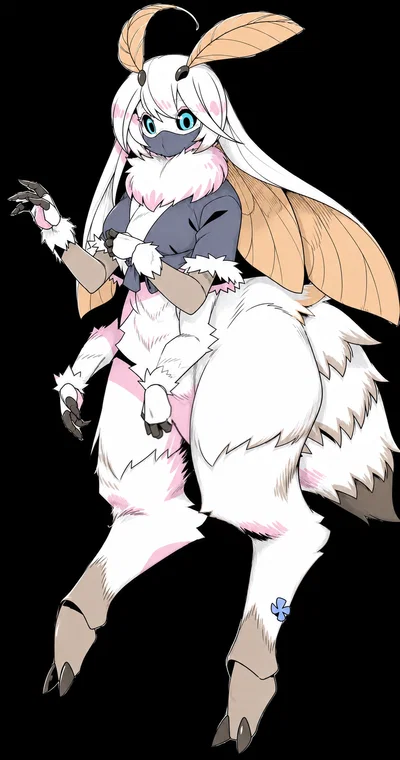 Vessa - the anthro moth girl