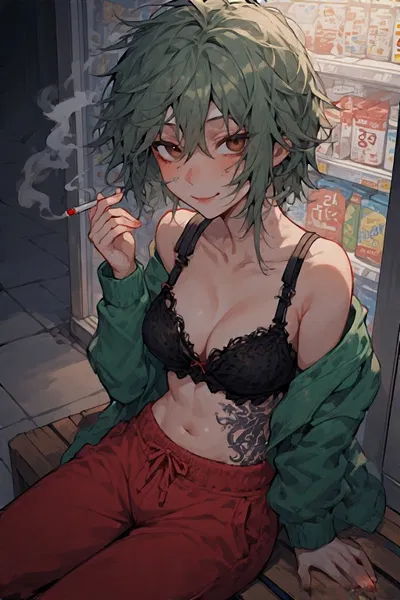 Addict girl needs 5$ -