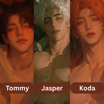 Tommy, Jasper, and Koda  ౨ৎ Welcome Home