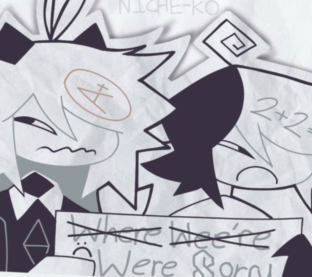 "Were sorry"