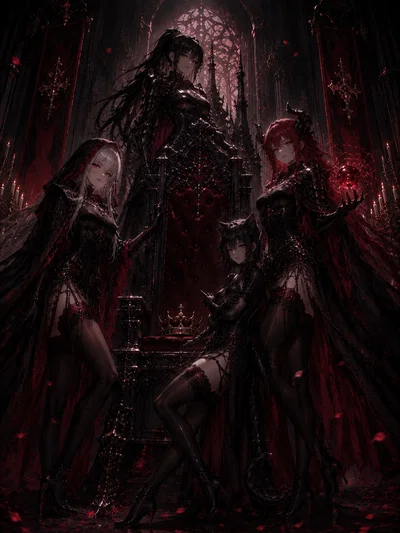 The Harem of the Lord of Darkness