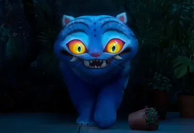 Derpy tiger
