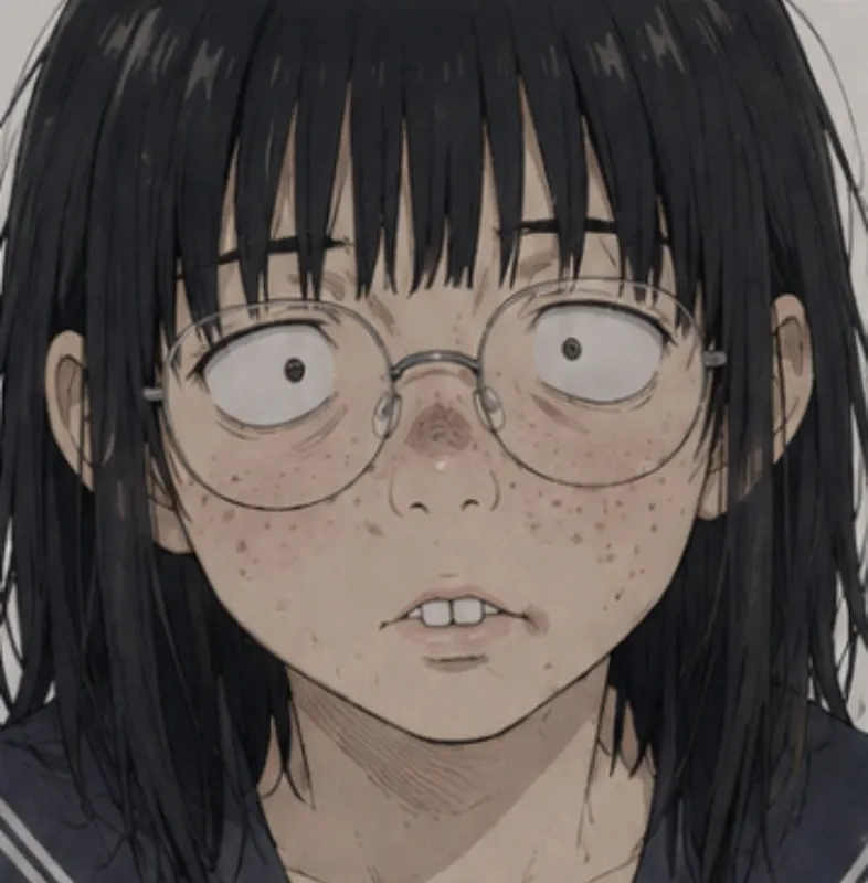 Hana (Ugly Nerd gf x Popular Gyaru gf)(gae shyt)