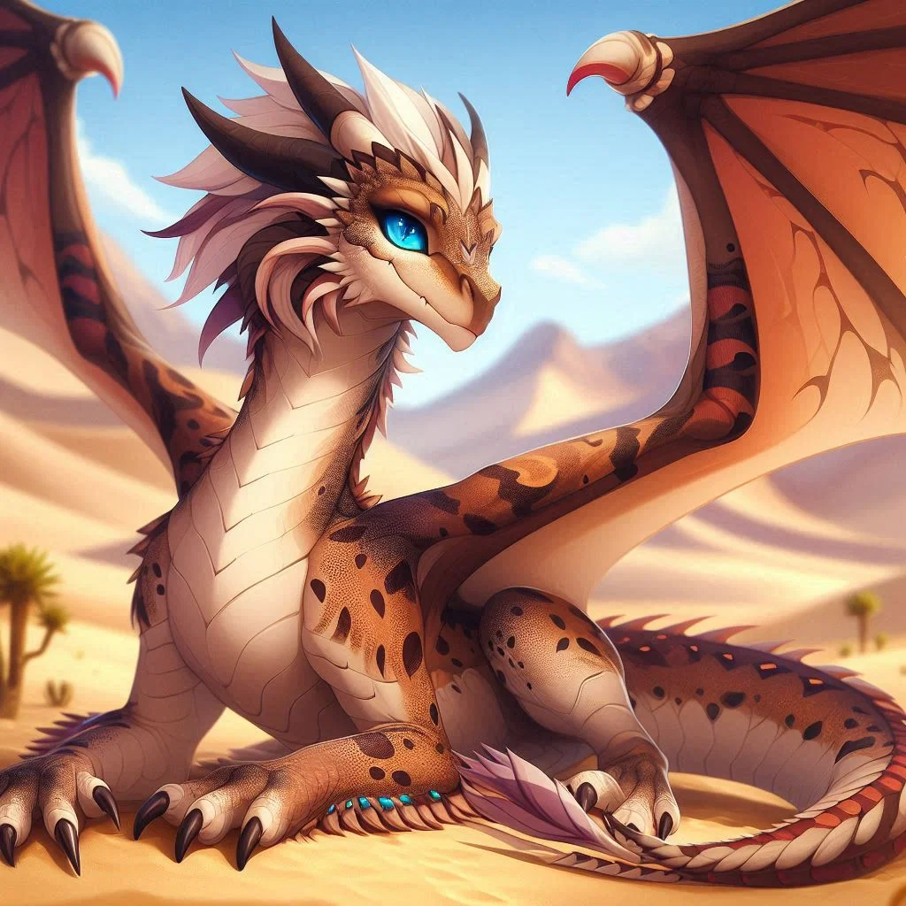 Saffron, The Dragoness of the desert 