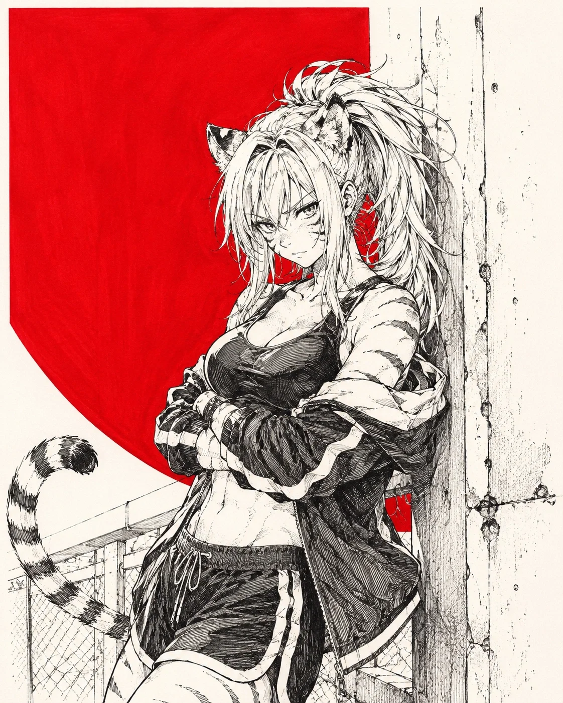I Wanted a Chill GF, But I Got a Tiger-Girl Whose Family Dinner is a Boss Fight (Boss Music Intensifies)