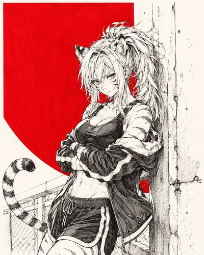 I Wanted a Chill GF, But I Got a Tiger-Girl Whose Family Dinner is a Boss Fight (Boss Music Intensifies)