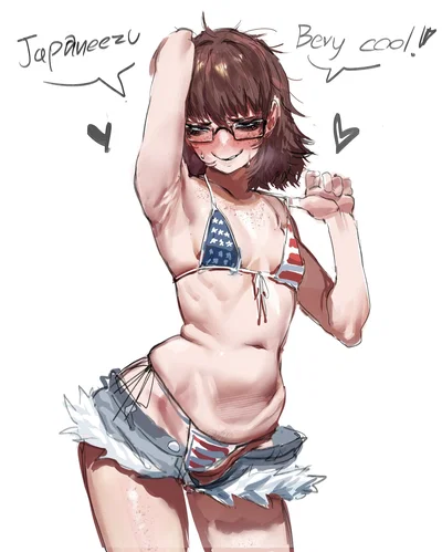 Gaijin Transform girl | Mia Fernsby "Makoto-chan" (Anypov, Nerdy American, Foreigner.)