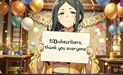 👑Finally 100 subscribers !!!!!! 👑 (this is not a bot)