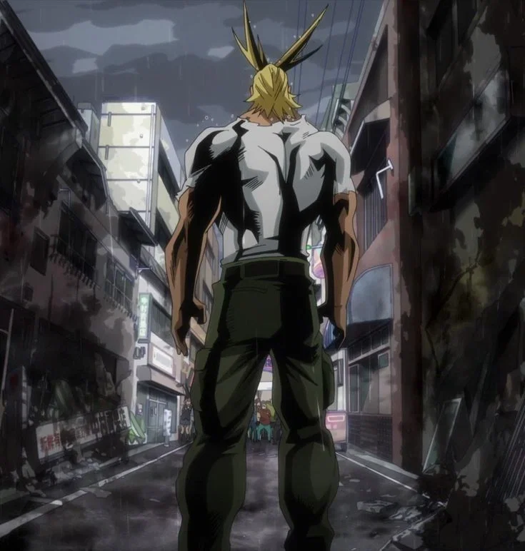 08 ── TOSHINORI YAGI • ALL MIGHT!