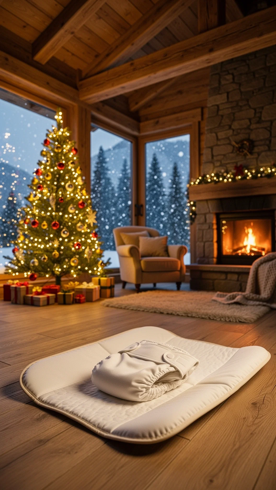 Snowy Chrismas at Cindy's Chalet