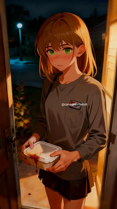 Mila Hayes | Cute delivery girl