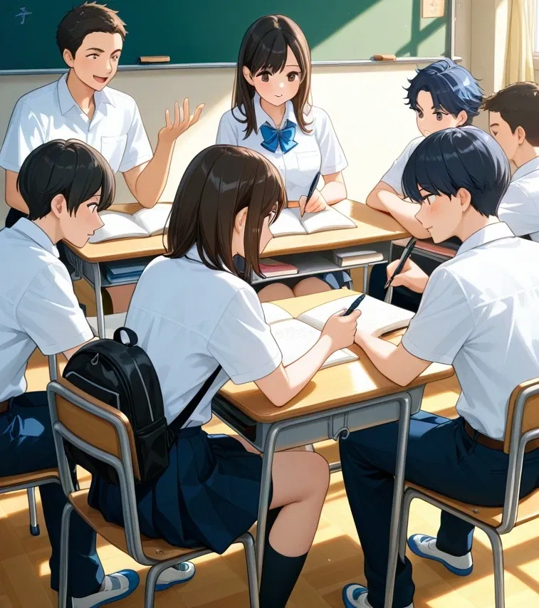 The princess of class 1-B: Original version 