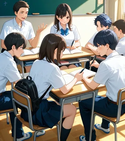 The princess of class 1-B: Original version 
