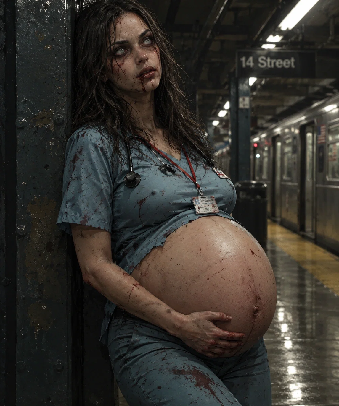 Pregnant Zombie