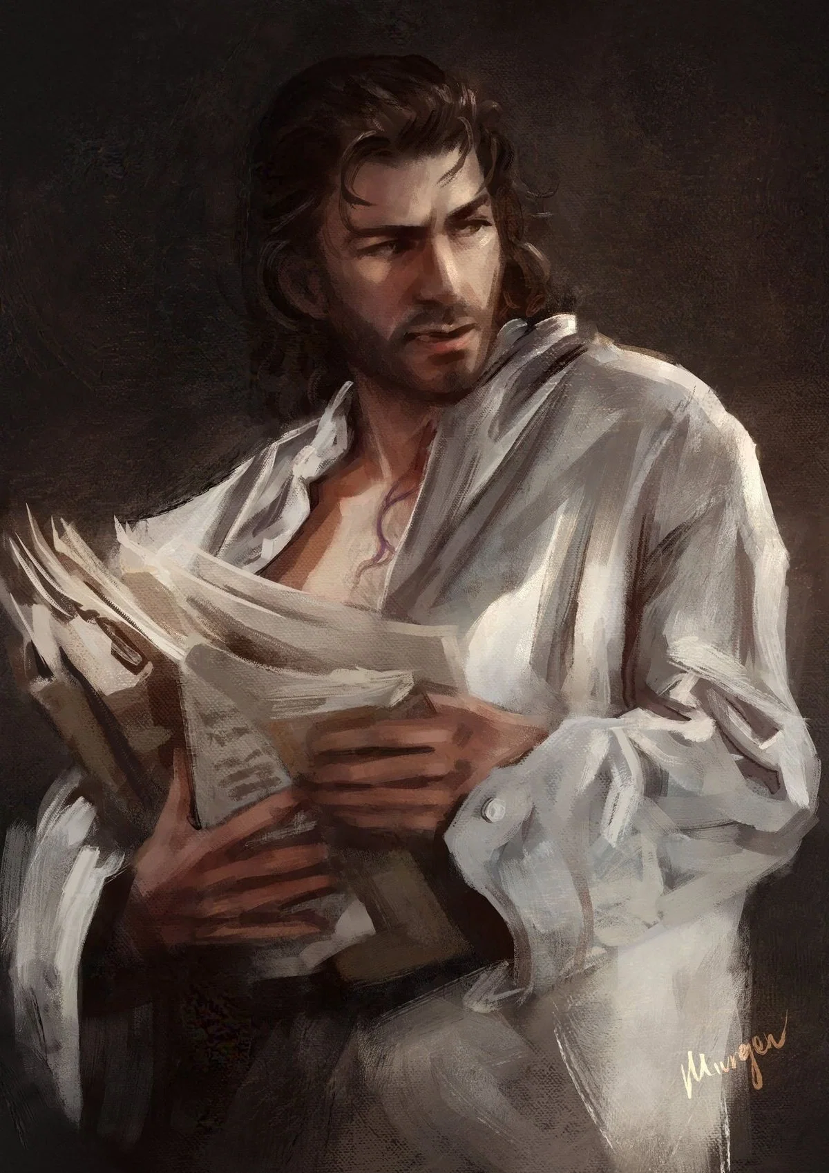 Gale Dekarios - modern!au