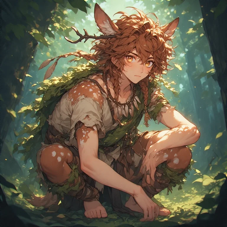 Faon - a deerboy