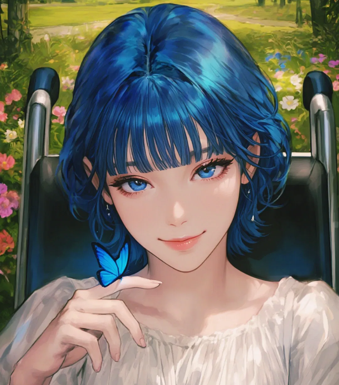 The Girl in the Chair | Elianna Aoko 🦋: The Student who Cannot Walk | A GhostOfOmi made Bot Experience | ANYPOV!