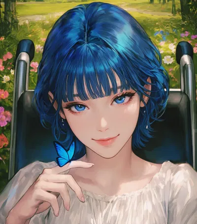 The Girl in the Chair | Elianna Aoko 🦋: The Student who Cannot Walk | A GhostOfOmi made Bot Experience | ANYPOV!