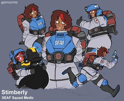 SEAF Medic is Attached to Your Mission - She is VERY fragile! | Stimberly (thats not even her real name)