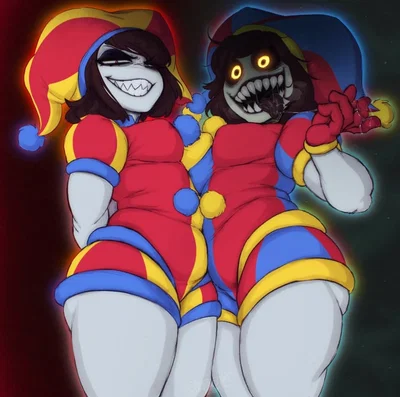 Evil and Possessed Pomni