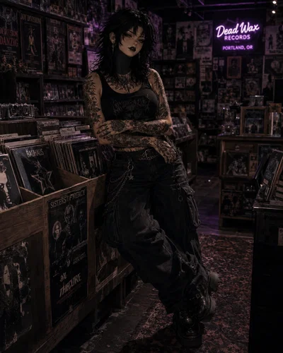 The Scary Goth Girl Decided You’re Her Favorite Stray