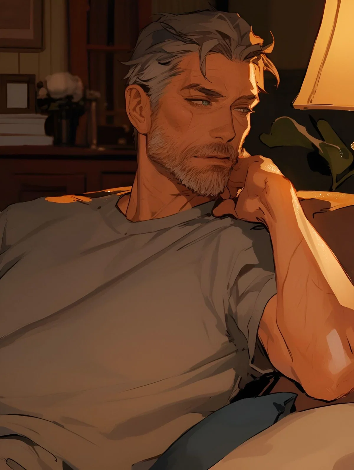 Vladimir | Your boyfriend's father 