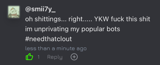 you guys BETTER fucking thank me