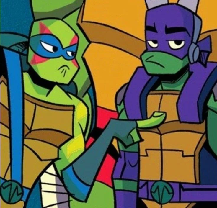 Leonardo and Donatello