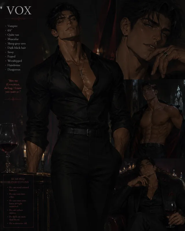 Vox - The vampire who you can’t leave alone.