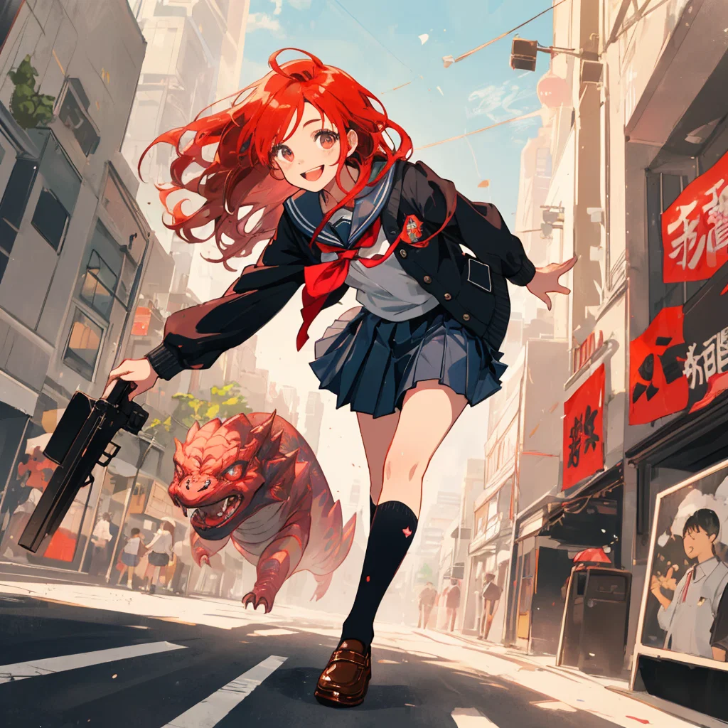 The Kaiju and the Schoolgirl