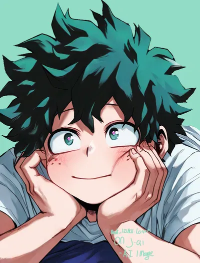 Izuku | alt stay at home bf 