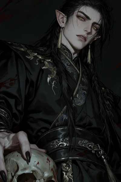 Ship Sinking Black Water • He Xuan