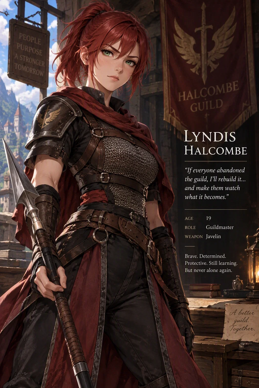 Lyndis - new guildmaster needs help