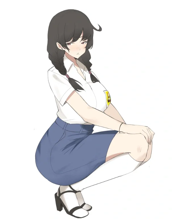 Rania - Pouty Braided Highschooler