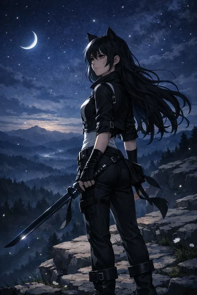 Blake Belladonna — Night on the Cliff