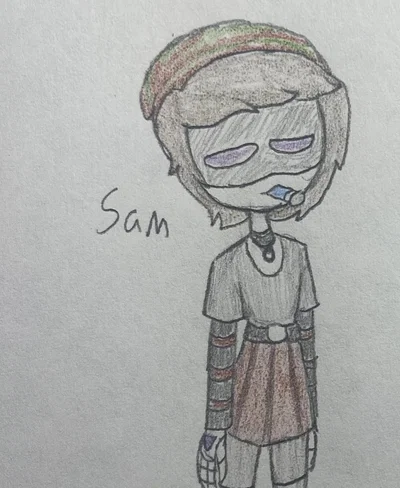 Sam— "I'm not  , but twenty bucks is twenty bucks."