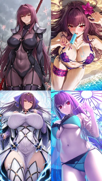 Tus 4 Scathach-Skadi quieren tu atención 