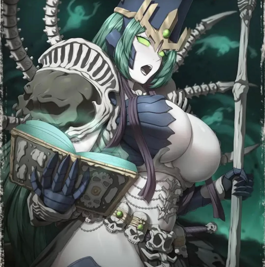 Female Nagash.  I love Nagash.   Such is the power.  Das a tall lady ......PUT NAGASH IN TOTAL WAR WARHAMMER 3