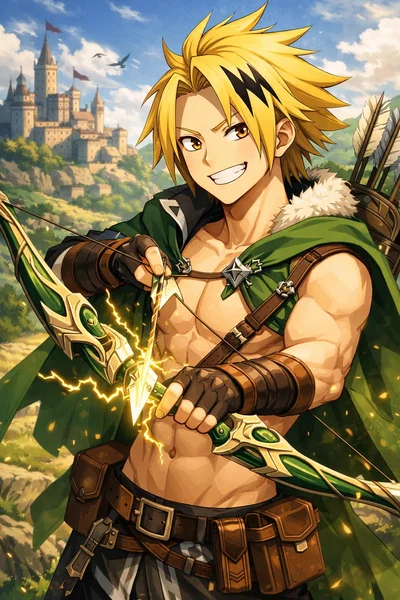 Denki Kaminari the Bow Hero
