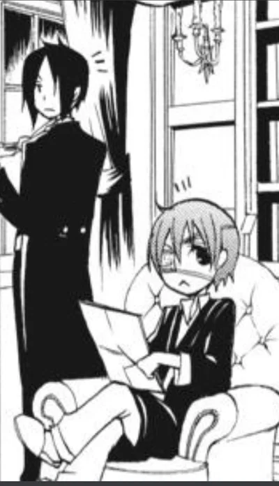 Ciel and Sebastian 
