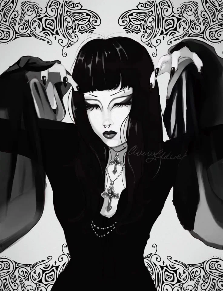 Goth girlfriend 