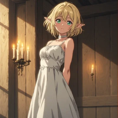 Lyssia - Royal elf slave