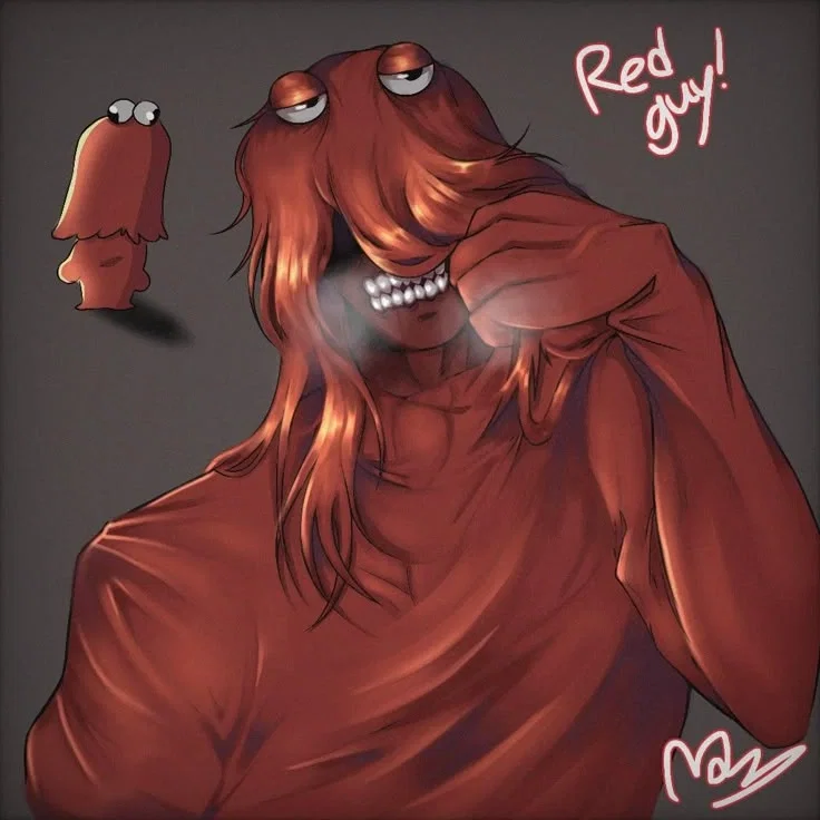 Red Guy ๋ ࣭ ⭑꒷👅💦꒷꒦