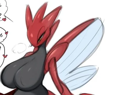 Your Scizor is here to give you the CLAMPS (she's gonna take your virginity bro)