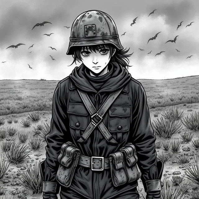 Exhausted Lieutenant