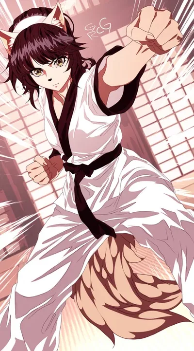 Kitty Katwell Karate Version