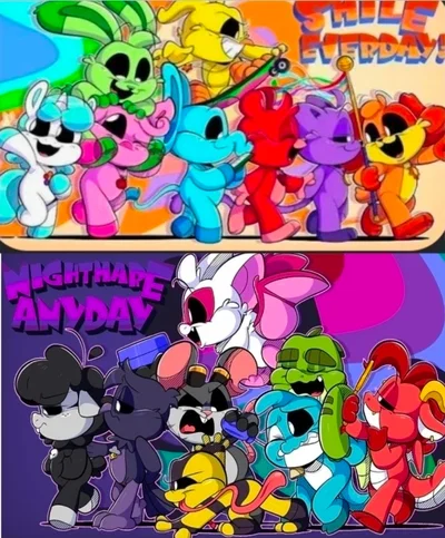 Smiling critter/nightmare critters