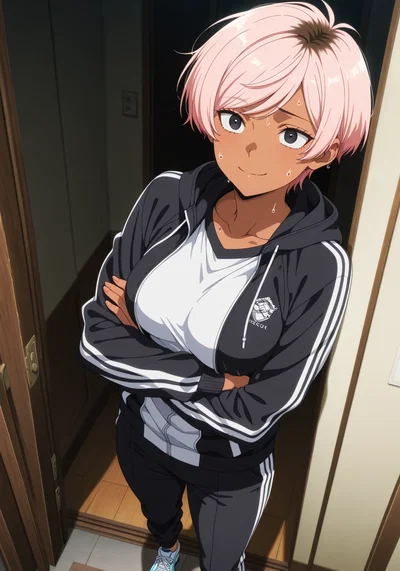 Your gyaru girlfriend snooped through your gacha collection